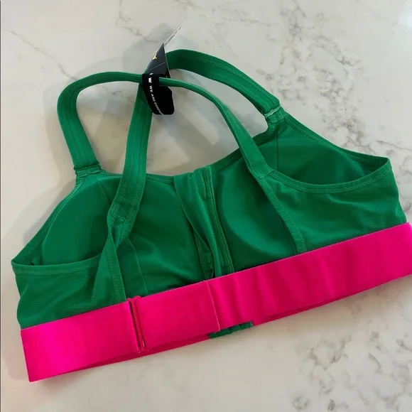 NWT Shefit Zip Front Adjustable Sports Bra - Picture 3 of 3